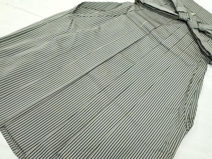平和屋着物●男性 馬乗り袴 間道 正絹 逸品 CAAT7045vf