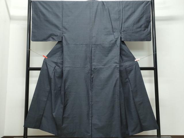 平和屋着物●男性　本場大島紬　80亀甲　総詰め　正絹　逸品　CAAT7085vf