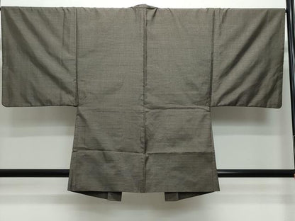 平和屋着物●男性　本場大島紬　アンサンブル　吉祥文　正絹　逸品　CAAT7102vf