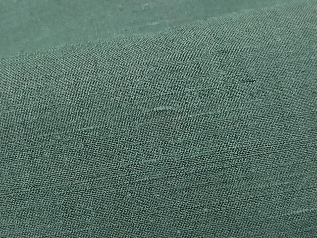平和屋着物●上質な紬　色無地　仙斎茶色　正絹　逸品　未使用　CAAT7121vf