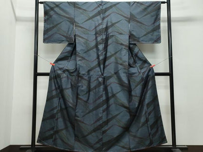 平和屋着物●本場大島紬　吉祥文　正絹　逸品　未使用　CAAT7154vf