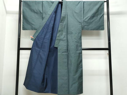 平和屋着物●男性 本場大島紬 亀甲柄 正絹 逸品 未使用 CAAT7163vf