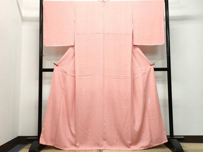平和屋着物●重要無形文化財　人間国宝　中村勇二郎　江戸小紋　南天文　正絹　逸品　未使用　CAAT7177vf
