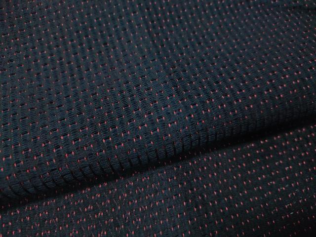 平和屋着物▽道長コート スリーシーズン 春夏秋 塵除け 紗 抽象文 正絹 逸品 CAAT7290vp