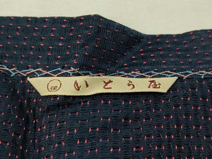 平和屋着物▽道長コート スリーシーズン 春夏秋 塵除け 紗 抽象文 正絹 逸品 CAAT7290vp