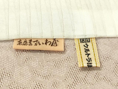 平和屋着物＊夏物　色無地　花唐草紋紗　鴇鼠色　ますいわ屋扱い　正絹　逸品　CAAT7322vp