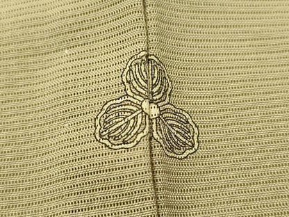 平和屋着物＊夏物 訪問着 絽 友禅 蔦の葉花文 暈し染め 正絹 逸品 CAAT7326vp