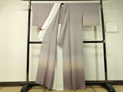 平和屋着物＊夏物 訪問着 草花紋紗 暈し染め 正絹 逸品 CAAT7355vp