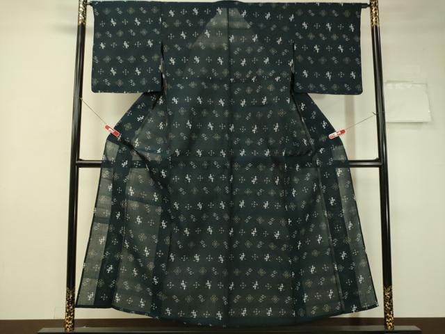 平和屋着物＊夏物 本場琉球絣 夏琉球 正絹 逸品 未使用 CAAT7527vp
