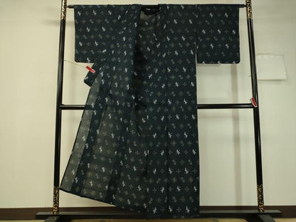 平和屋着物＊夏物 本場琉球絣 夏琉球 正絹 逸品 未使用 CAAT7527vp