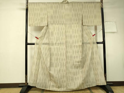 平和屋着物＊夏物 本場大島紬 夏大島 9マルキ 吉祥文様 正絹 逸品 CAAT7590vp