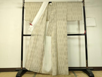 平和屋着物＊夏物 本場大島紬 夏大島 9マルキ 吉祥文様 正絹 逸品 CAAT7590vp