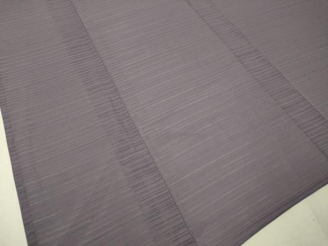 平和屋着物＊夏物 洗える最高級着物 ＜英＞はなぶさ謹製 色無地 変わり絽 紫苑色 CAAT7594vp