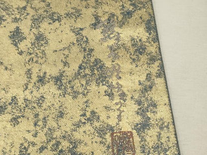 平和屋着物●東京友禅　熊谷好博子　太鼓柄袋帯　南蛮渡来絵図　金糸　引箔　正絹　逸品　CAAT8037hy