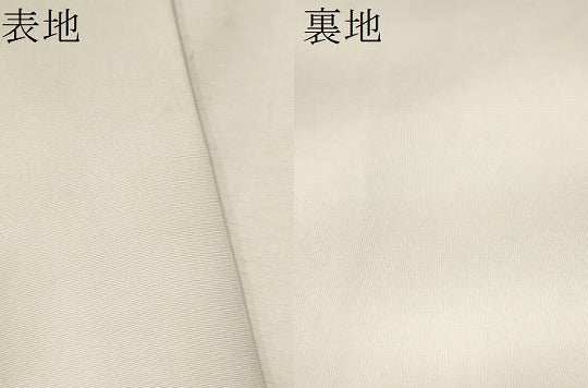 平和屋着物●塩瀬　九寸名古屋帯　破れ色紙文　正絹　逸品　CAAT8087hy