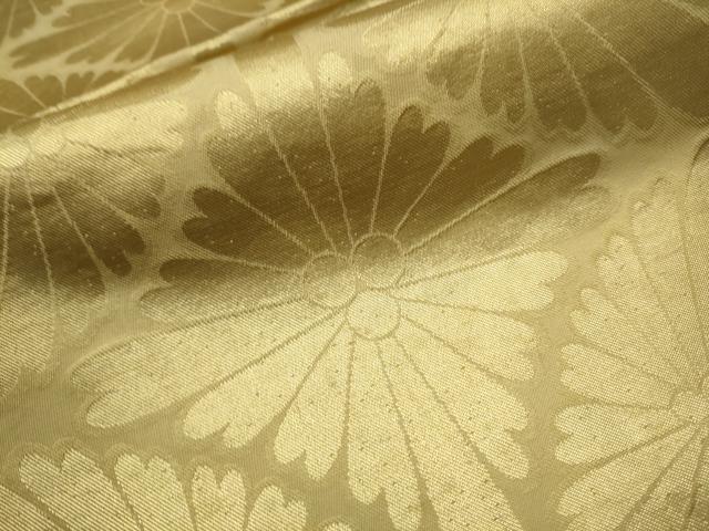 平和屋着物●西陣 川島織物 六通柄 本袋帯 七宝花文 金糸 正絹 逸品 CAAT8147hy