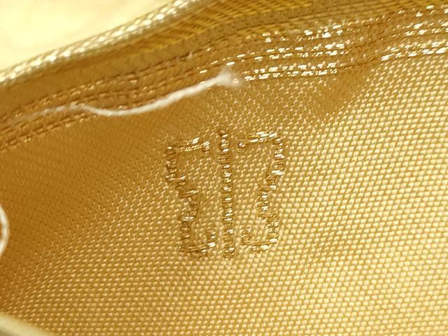 平和屋着物●西陣 川島織物 六通柄 本袋帯 七宝花文 金糸 正絹 逸品 CAAT8147hy