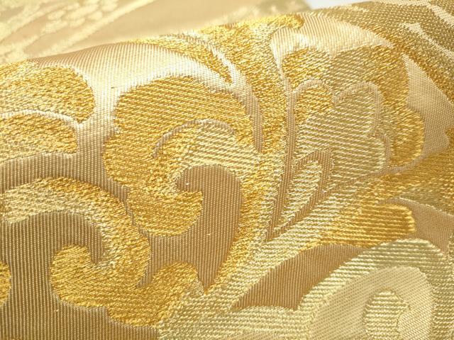 B4 川島織物 ススキ模様 銀糸 オレンジ 太鼓 正絹 薄物 夏用 絽 紗 袋帯 B4 川島織物 ススキ模様 銀糸 オレンジ 太鼓 正絹 薄物 夏用 絽