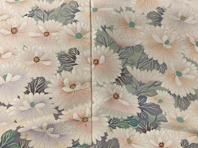 平和屋着物■豪華黒留袖 草花文 暈し染め 金彩 正絹 逸品 CAAT8630kb