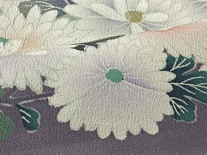 平和屋着物■豪華黒留袖 草花文 暈し染め 金彩 正絹 逸品 CAAT8630kb