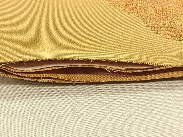 平和屋着物◎六通柄袋帯 寿松錦繍文 都路金錦 金糸 引箔 正絹 逸品 CAAT9103qv
