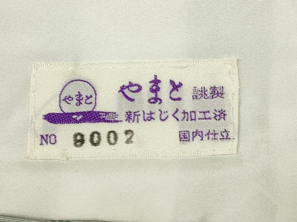 平和屋着物▽上質な小紋 単衣 格子柄 やまと誂製 正絹 逸品 未使用 CAAT9207dy