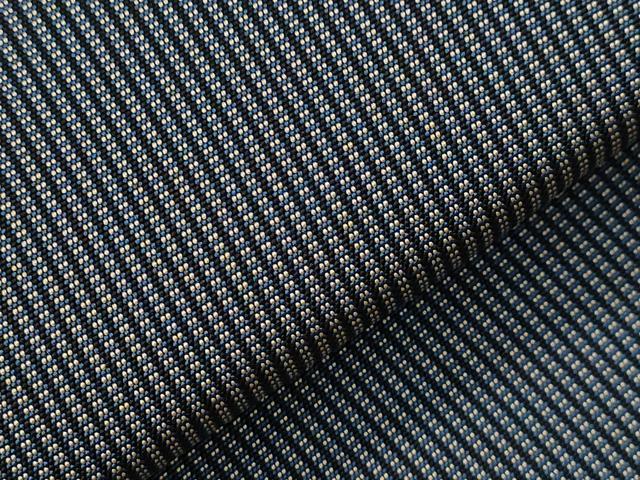 平和屋着物●男性　馬乗り袴　仙台平　縞　正絹　逸品　CAAT9299dy