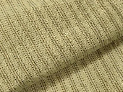 平和屋着物＊夏物 男性 小千谷ちぢみ 縞 麻 逸品 CAAT9444dy