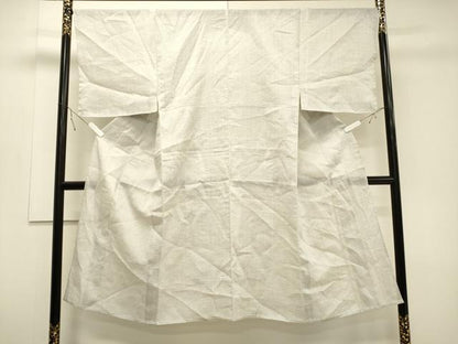 平和屋着物＊夏物　男性　上布　吉祥文　麻　逸品　未使用　CAAT9448dy