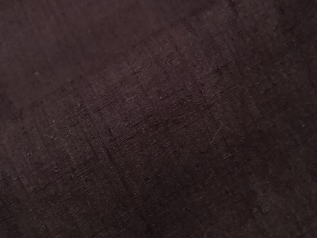 平和屋着物▽上質な紬 単衣 霞文 正絹 逸品 CAAT9498dy