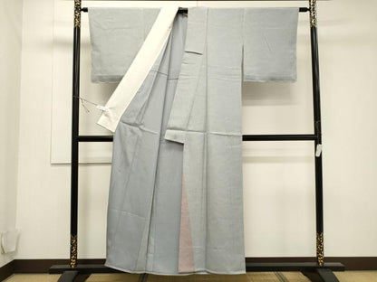 平和屋着物▽訪問着 江戸小紋 単衣 吉祥文 正絹 逸品 未使用 CAAT9504dy