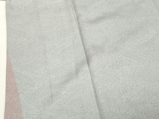 平和屋着物▽訪問着 江戸小紋 単衣 吉祥文 正絹 逸品 未使用 CAAT9504dy