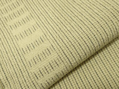 平和屋着物▽本塩沢 単衣 吉祥文 正絹 逸品 CAAT9508dy