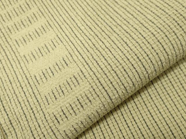 平和屋着物▽本塩沢 単衣 吉祥文 正絹 逸品 CAAT9508dy