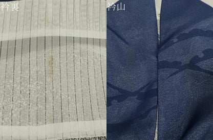平和屋着物▽小紋 無双 紗袷 紗×絽 雪輪文 洗える着物 CAAT9521dy