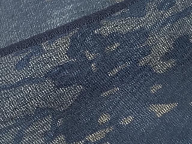 平和屋着物▽訪問着 無双 紗袷 紋紗×紗 風景文 正絹 逸品 CAAT9526dy