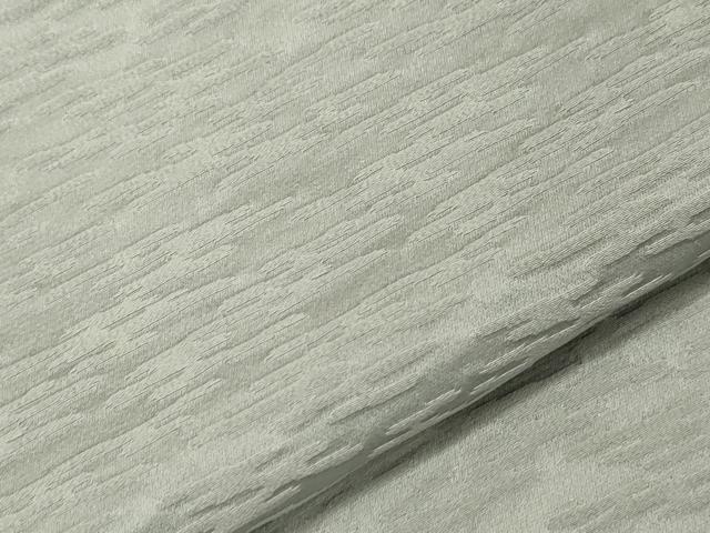 平和屋着物▽上質な色無地 単衣 エ霞地紋 青磁鼠色 正絹 逸品 CAAT9527dy