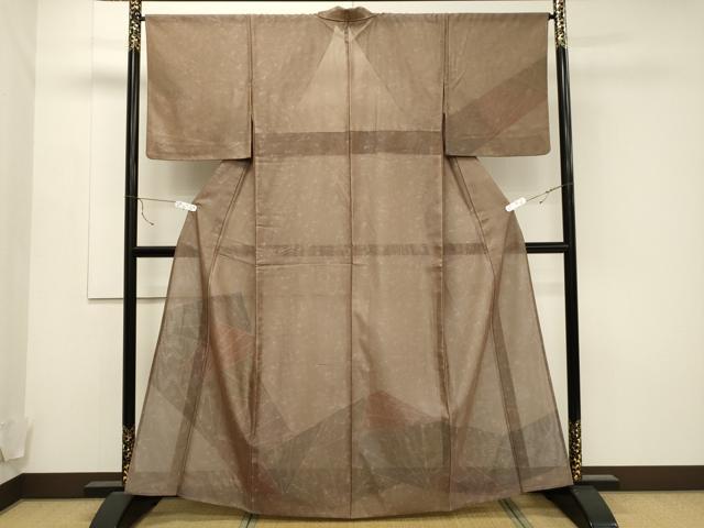 平和屋着物▽訪問着 無双 紗袷 紗×紗 吉祥文 正絹 逸品 CAAT9530dy