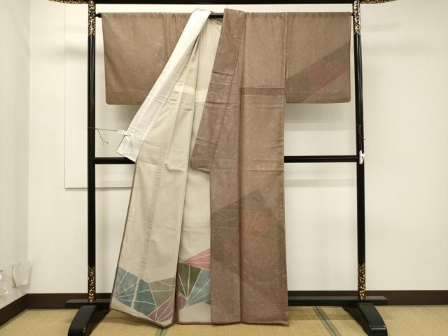 平和屋着物▽訪問着 無双 紗袷 紗×紗 吉祥文 正絹 逸品 CAAT9530dy