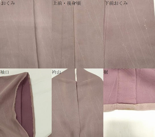 平和屋着物▽訪問着　無双　紗袷　紗×絽　吉祥文　正絹　逸品　CAAT9534dy