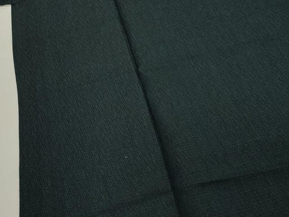 平和屋着物▽上質な紬 色無地 単衣 百入茶色 正絹 逸品 CAAT9540dy