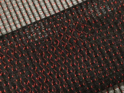 平和屋着物▽道行コート スリーシーズン 春夏秋 塵除け 黒地 正絹 逸品 CAAT9541dy