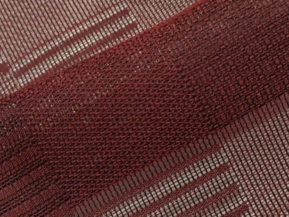 平和屋着物▽道行コート　スリーシーズン　春夏秋　塵除け　市松文様　正絹　逸品　CAAT9542dy
