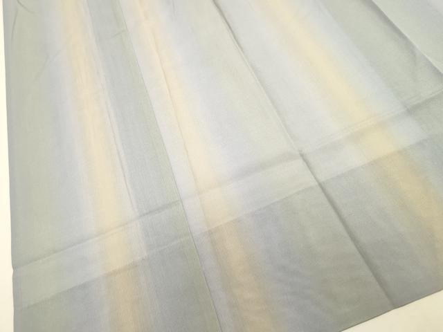 平和屋着物＊夏物 長襦袢 紗 縞 暈し染め 正絹 逸品 CAAT9568dy