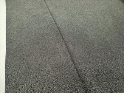 平和屋着物＊夏物 江戸小紋 絽 鮫小紋柄 黒地 やまと誂製 正絹 逸品 CAAT9794gh