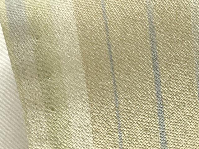 平和屋着物＊夏物 明石ちぢみ 吉祥間道 正絹 逸品 CAAT9955gh