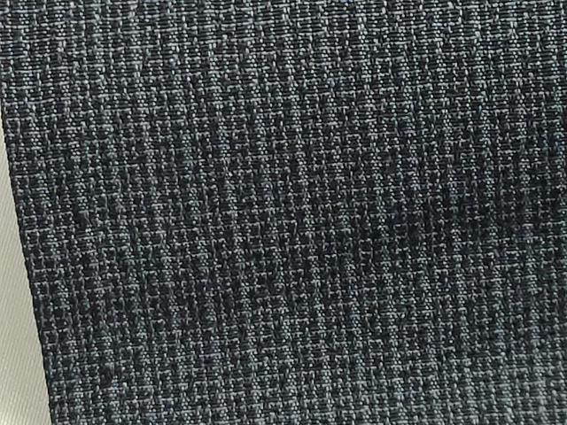 平和屋着物▽男性　単衣　お召　縞　正絹　逸品　CAAT9963gh