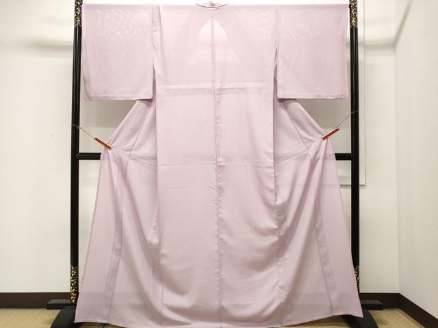 平和屋着物＊夏物 洗える最高級着物 ＜英＞はなぶさ謹製 色無地 絽 撫子色 洗える着物 CAAU0144ev