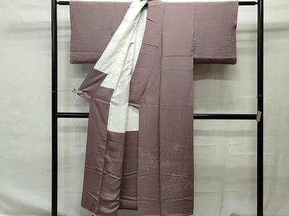 平和屋着物■豪華色留袖　雲取り風景地紋　浅紫色　正絹　逸品　CAAU0852yk