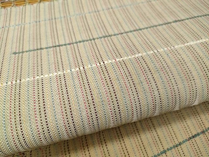 平和屋着物●六通柄袋帯 もじり織 横段文 正絹 逸品 CAAU1116yk